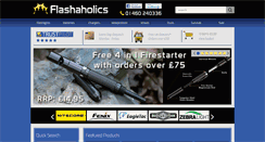 Desktop Screenshot of flashaholics.co.uk
